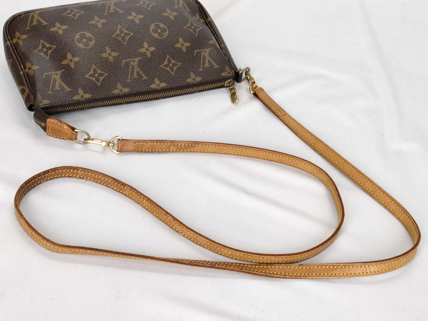 LOUIS VUITTON Monogram Louis Vuitton Pochette Accessoir Monogram M51980 Pouch