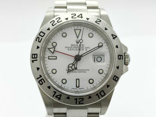 ROLEX 16570 D287108 White Dial Men's Watch