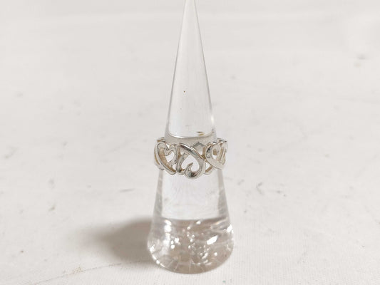 Tiffany&Co. Tiffany&Co. Triple Loving Heart 4g Ring 925 Ring Tiffany Loving Heart Paloma Picasso Ring