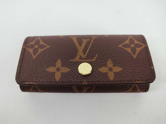 LOUIS VUITTON Monogram LOUIS VUITTON Monogram Multicle 4 Jaune Monogram M81938 Key Case/Key Holder Key Case/Key Holder