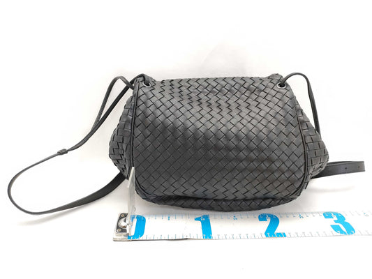 BOTTEGA VENETA Intrecciato BOTTEGA VENETA Intrecciato Shoulder Bag Black Shoulder Bag
