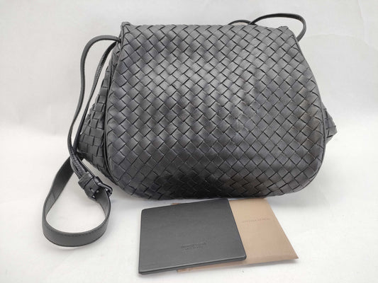 BOTTEGA VENETA Intrecciato BOTTEGA VENETA Intrecciato Shoulder Bag Black Shoulder Bag