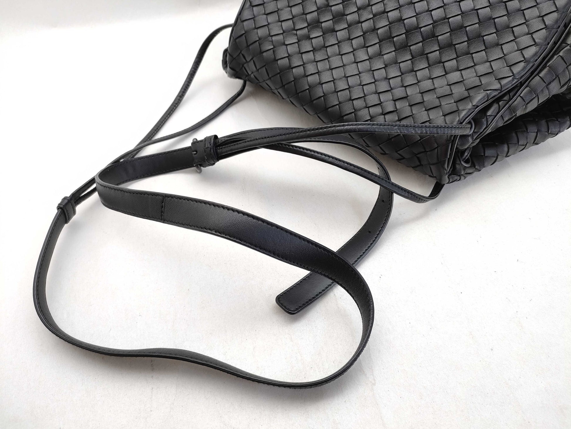 BOTTEGA VENETA Intrecciato BOTTEGA VENETA Intrecciato Shoulder Bag Black Shoulder Bag