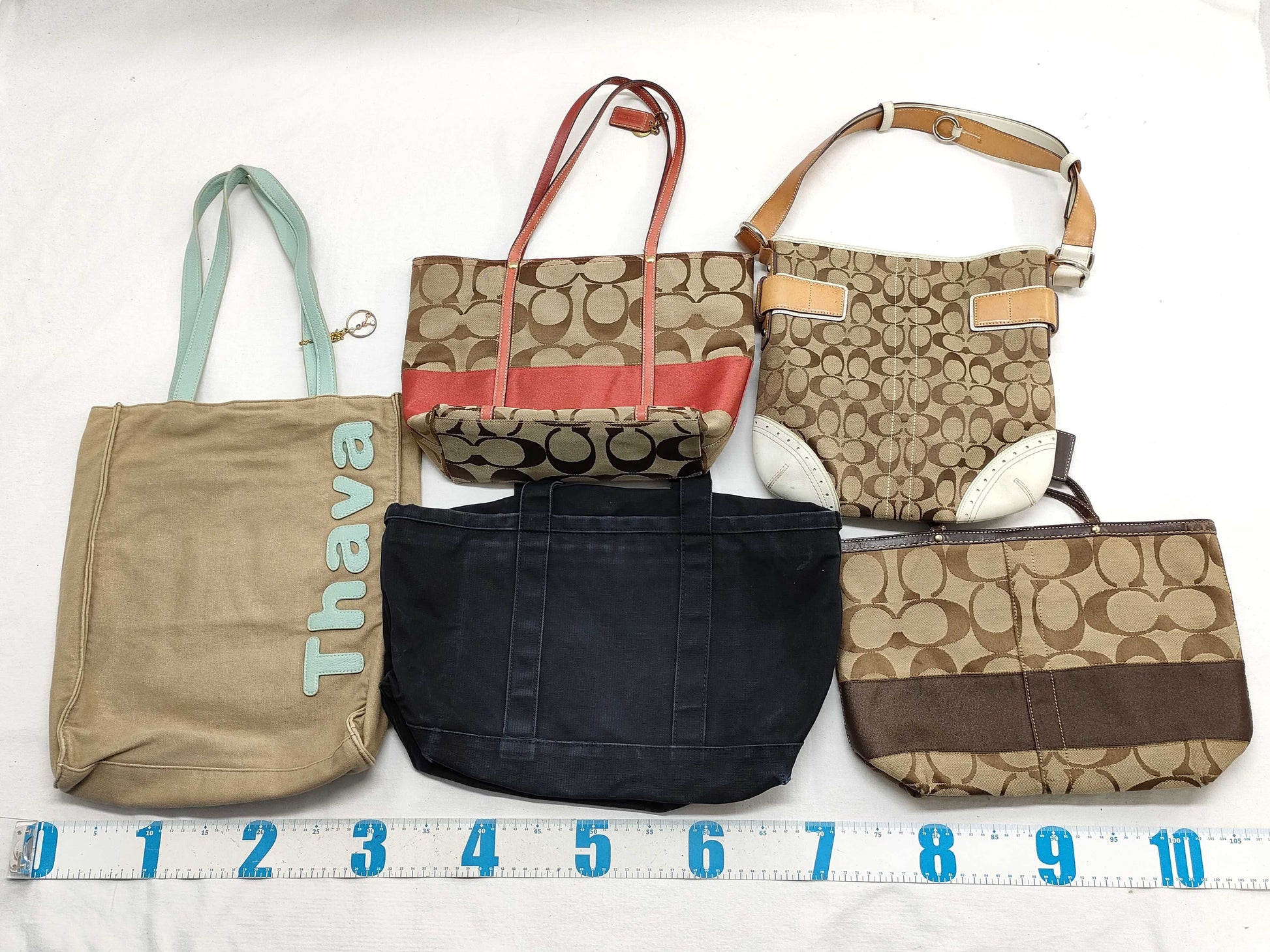 COACH COACH Lasit Samantha Brand Back 5-Piece Set Tote Bag