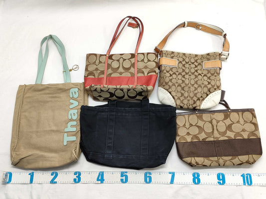 COACH COACH Lasit Samantha Brand Back 5-Piece Set Tote Bag