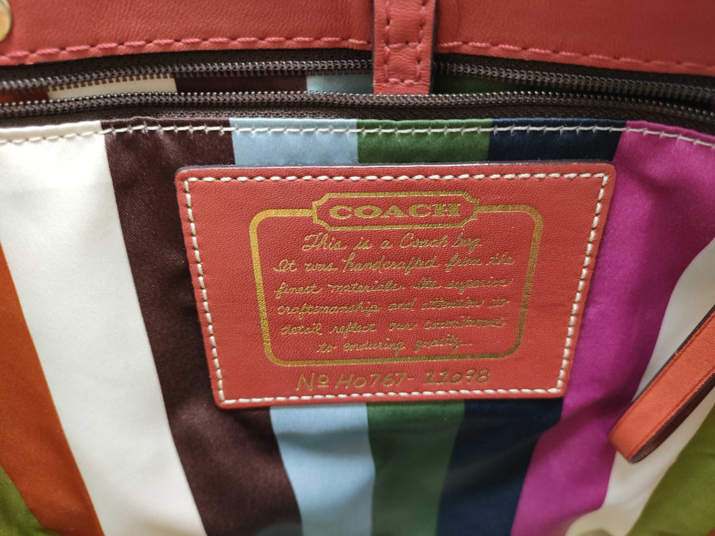 COACH COACH Lasit Samantha Brand Back 5-Piece Set Tote Bag