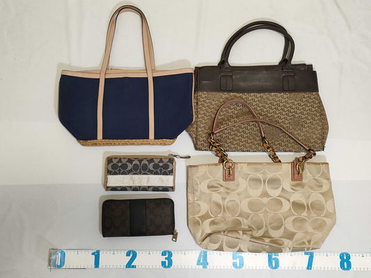 COACH COACH Coach Brand Back 5-Piece Set Bag