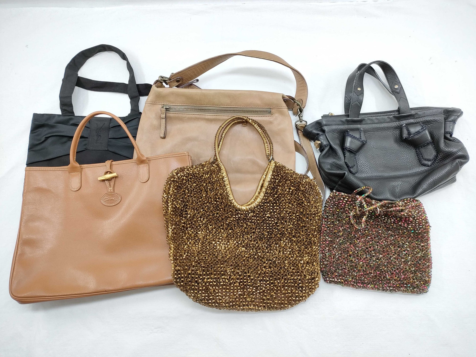 ANTEPRIMA Yves Saint Laurent YSL Brand Bag 6 Pieces Handbag