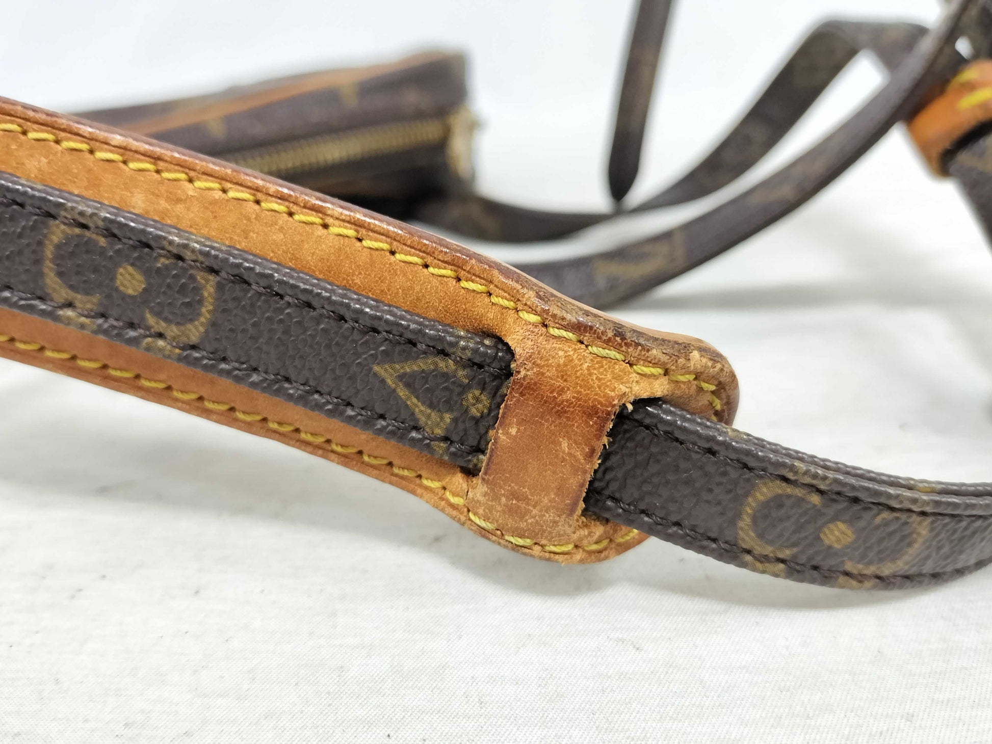 LOUIS VUITTON Monogram Marley Bandriere Shoulder Bag