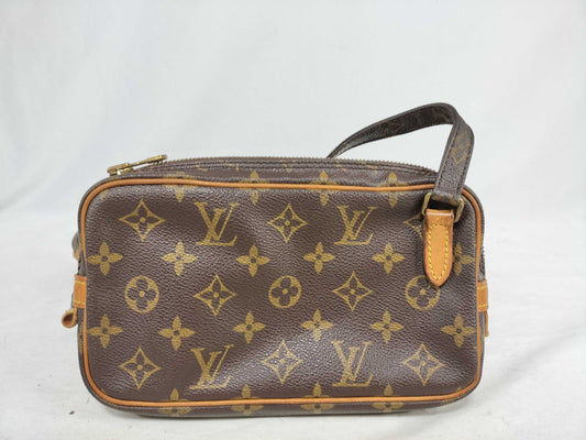 LOUIS VUITTON Monogram Marley Bandriere Shoulder Bag