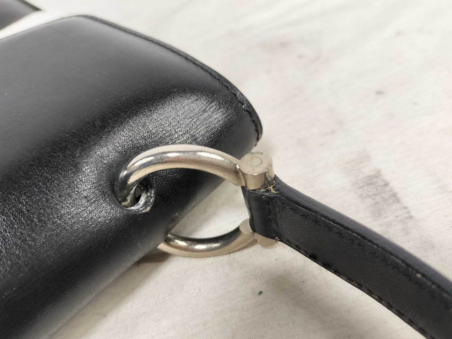 CELINE Bicolor Handbag