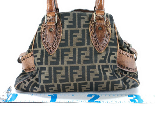 FENDI Zucca Print Zucca Handbag