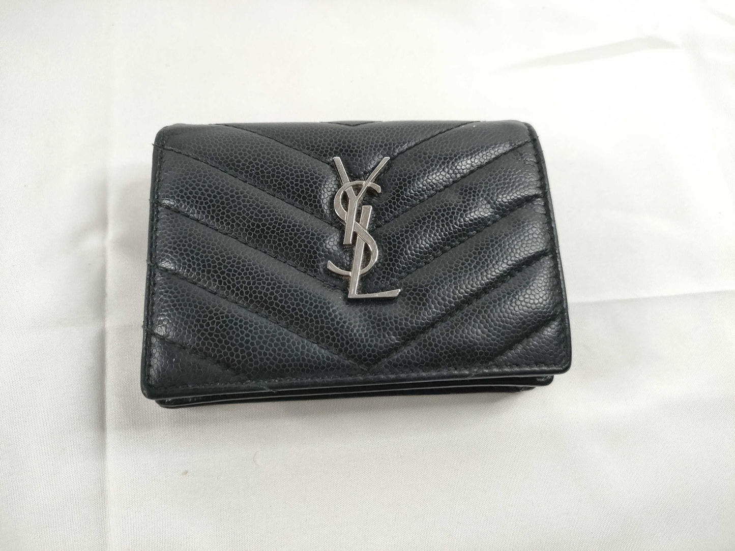SAINT LAURENT Black Bi-Fold Wallet Wallet