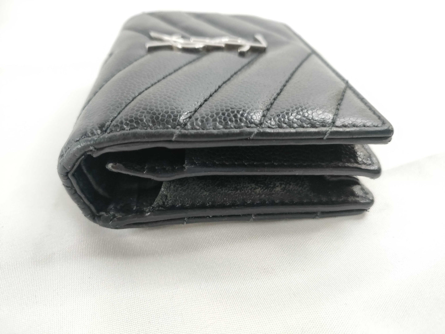 SAINT LAURENT Black Bi-Fold Wallet Wallet
