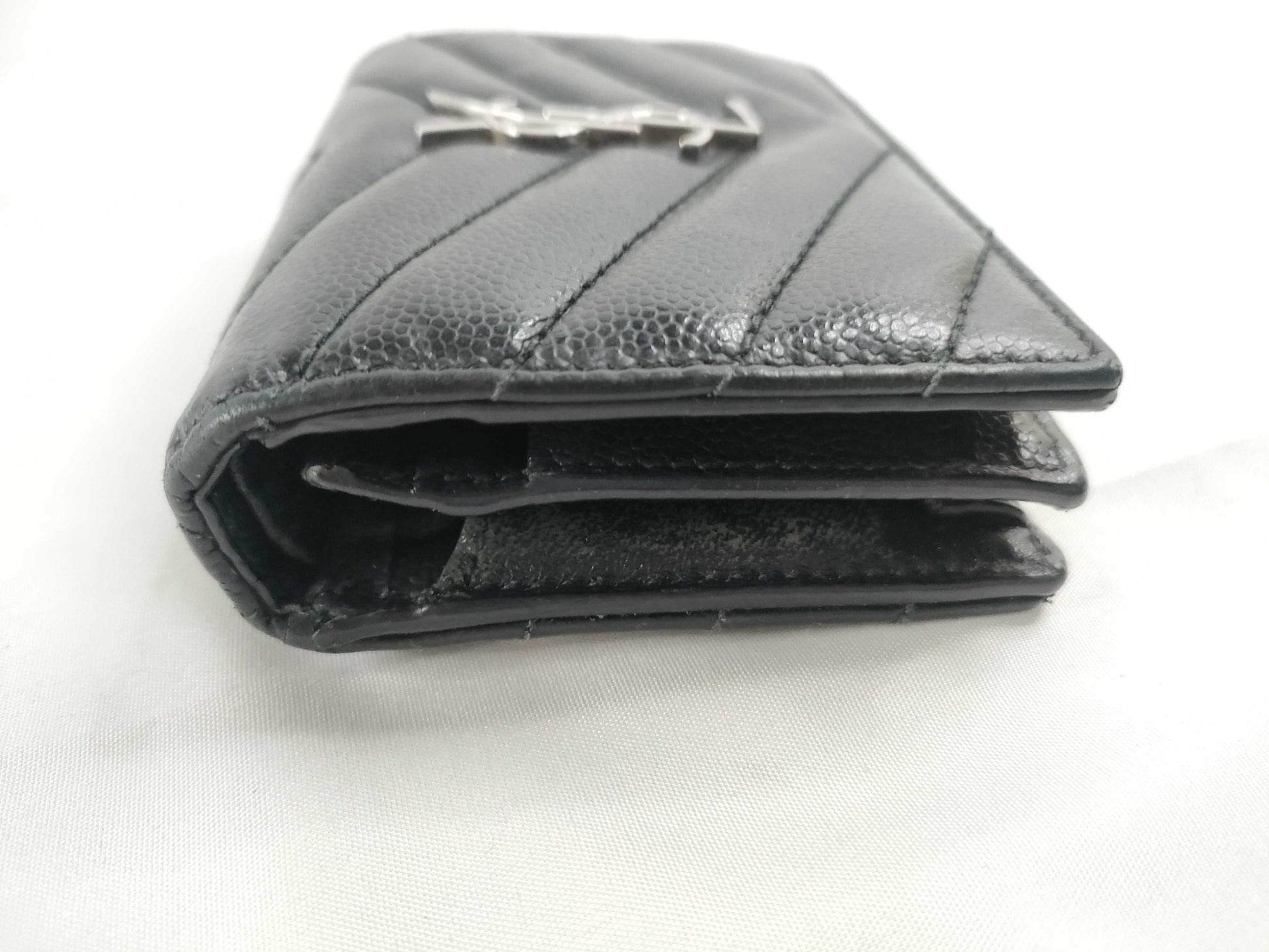 SAINT LAURENT Black Bi-Fold Wallet Wallet