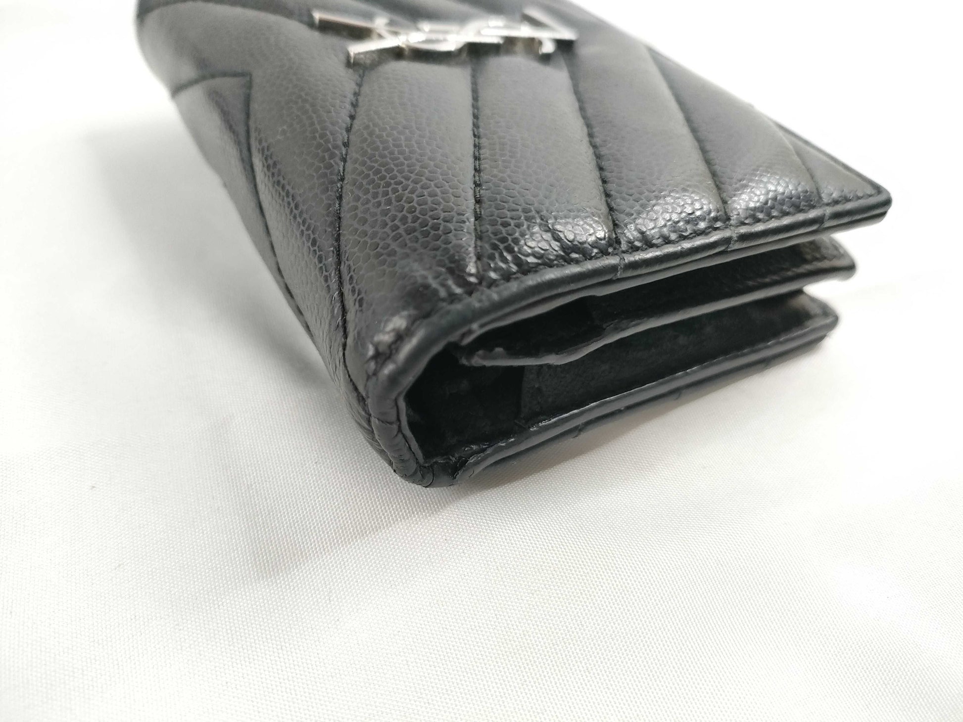 SAINT LAURENT Black Bi-Fold Wallet Wallet