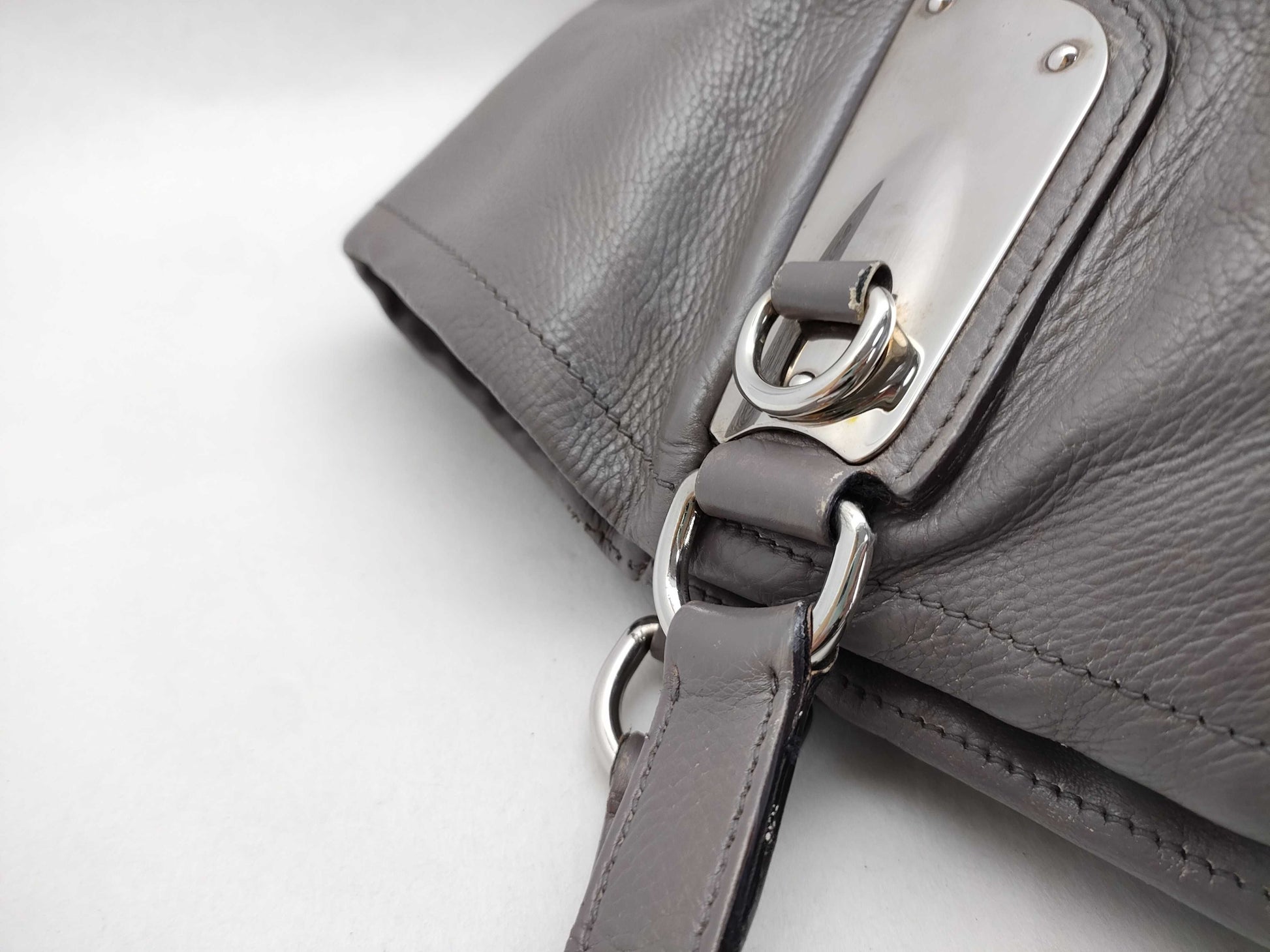 PRADA Leather Shoulder Bag Shoulder Bag