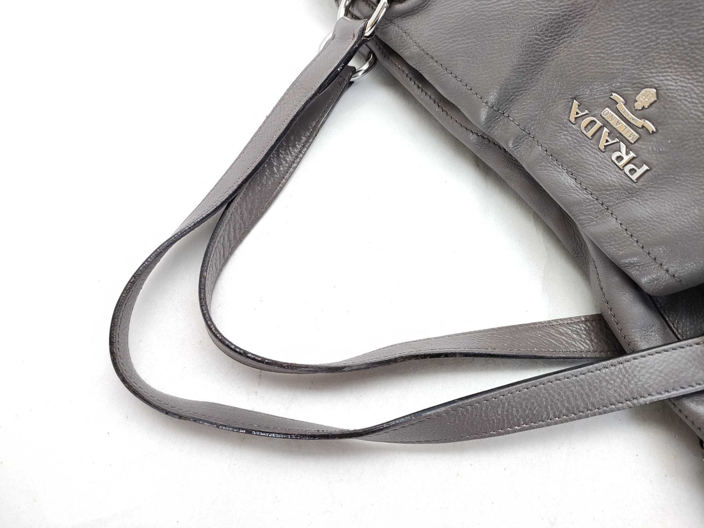 PRADA Leather Shoulder Bag Shoulder Bag