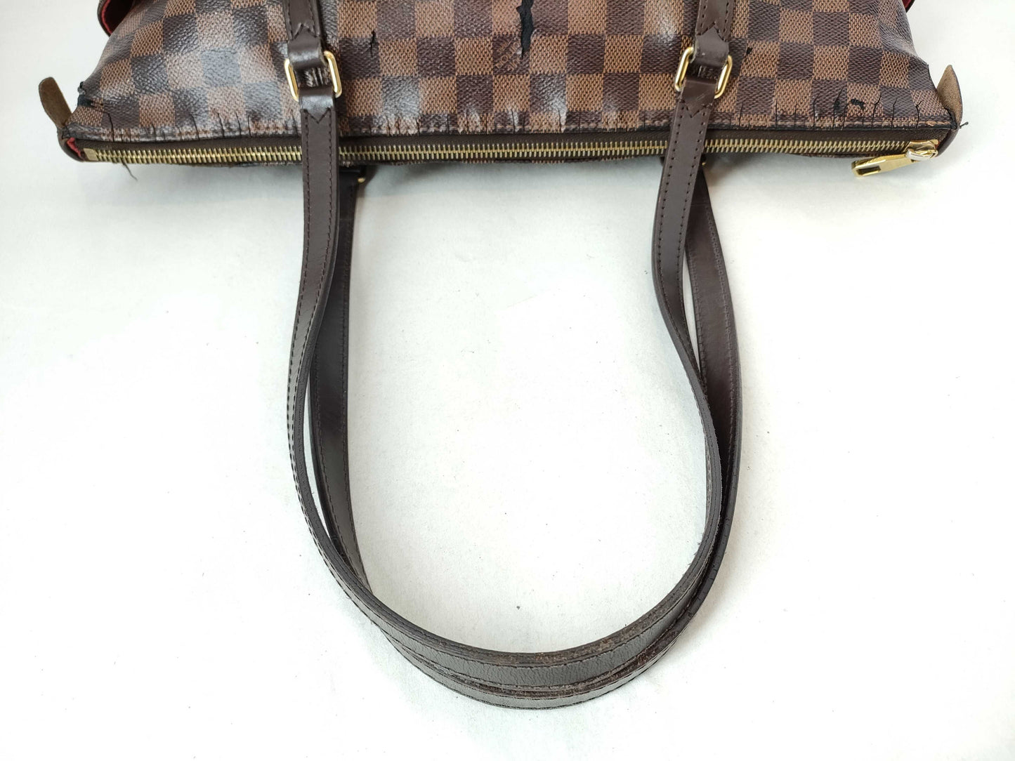 LOUIS VUITTON Damier Total PM N41282 Tote Bag