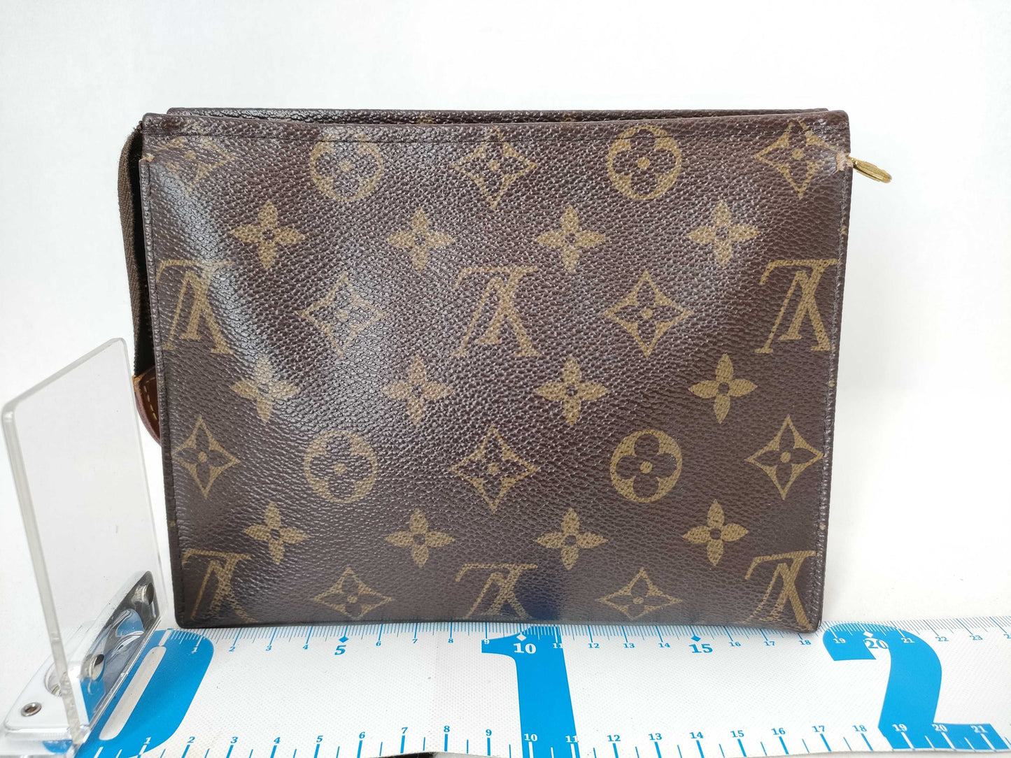 LOUIS VUITTON Monogram Monogram Pochette Toilette 19 M47544 Pouch