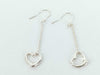 Tiffany&Co. Tiffany Silver Earrings Heart Earrings