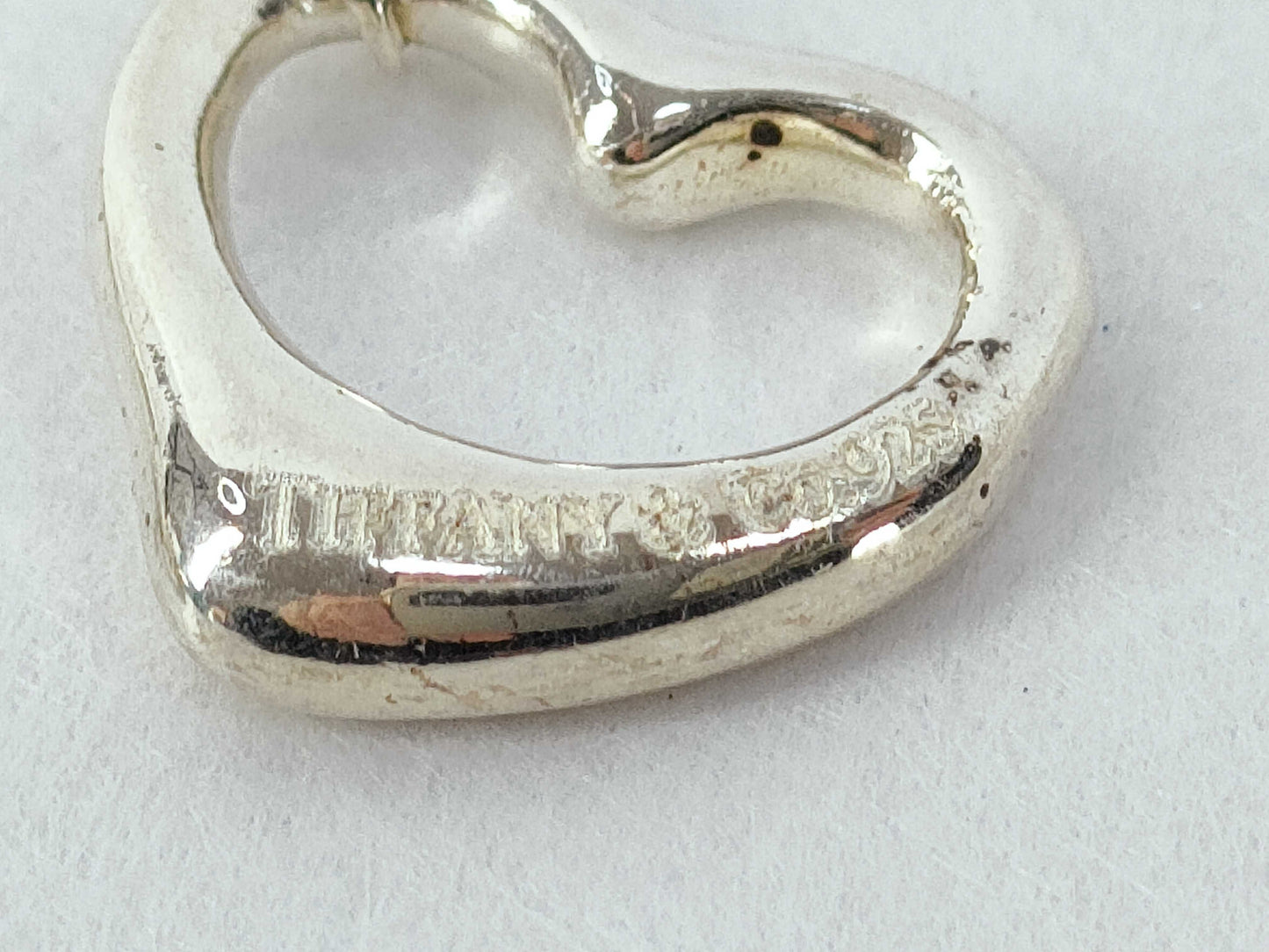 Tiffany&Co. Tiffany Silver Earrings Heart Earrings
