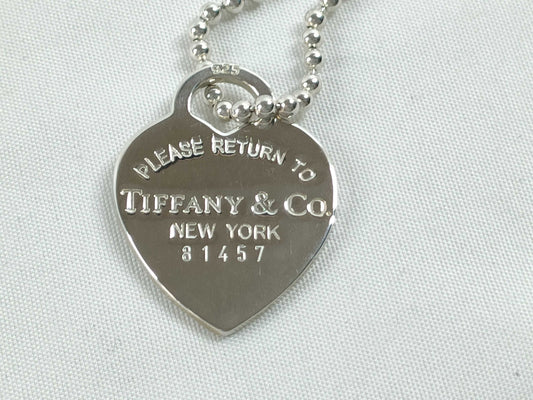 Tiffany&Co. Return to Toe Tiffany Tiffany Return to Heart Necklace Necklace