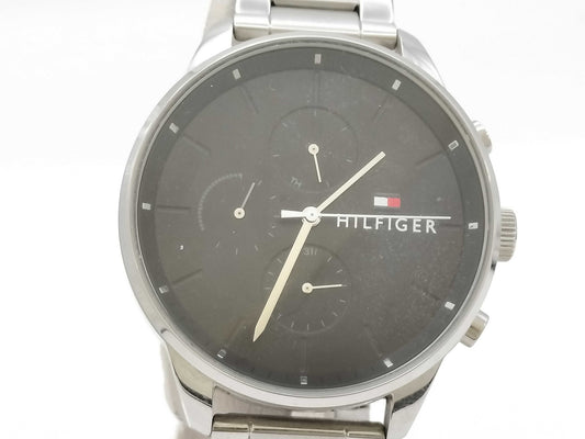 TOMMY HILFIGER TH.172.1.14.2421 Quartz Black Dial Immovable Men's Watch