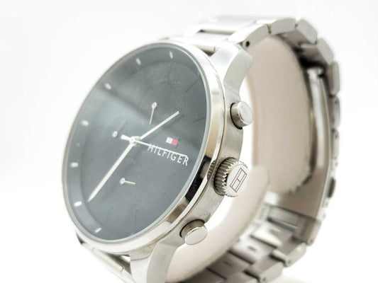 TOMMY HILFIGER TH.172.1.14.2421 Quartz Black Dial Immovable Men's Watch