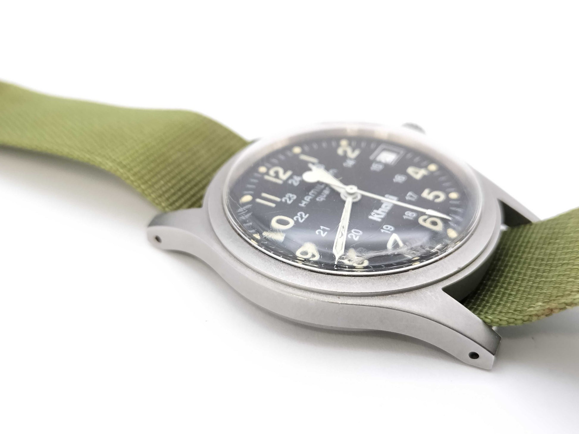 HAMILTON 9365B Quartz Black Dial Boys Watch