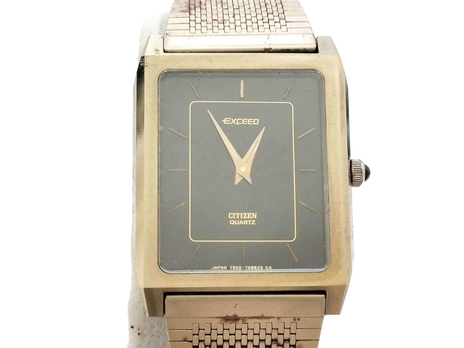 CITIZEN EXCEED 4-797744 00500962 Quartz Black Dial Immovable Women's Watch