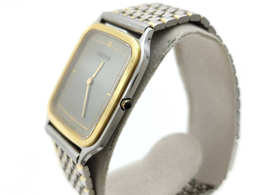 SEIKO CREDOR 9570-5180 6N0726 Quartz Grey Dial Women's Watch