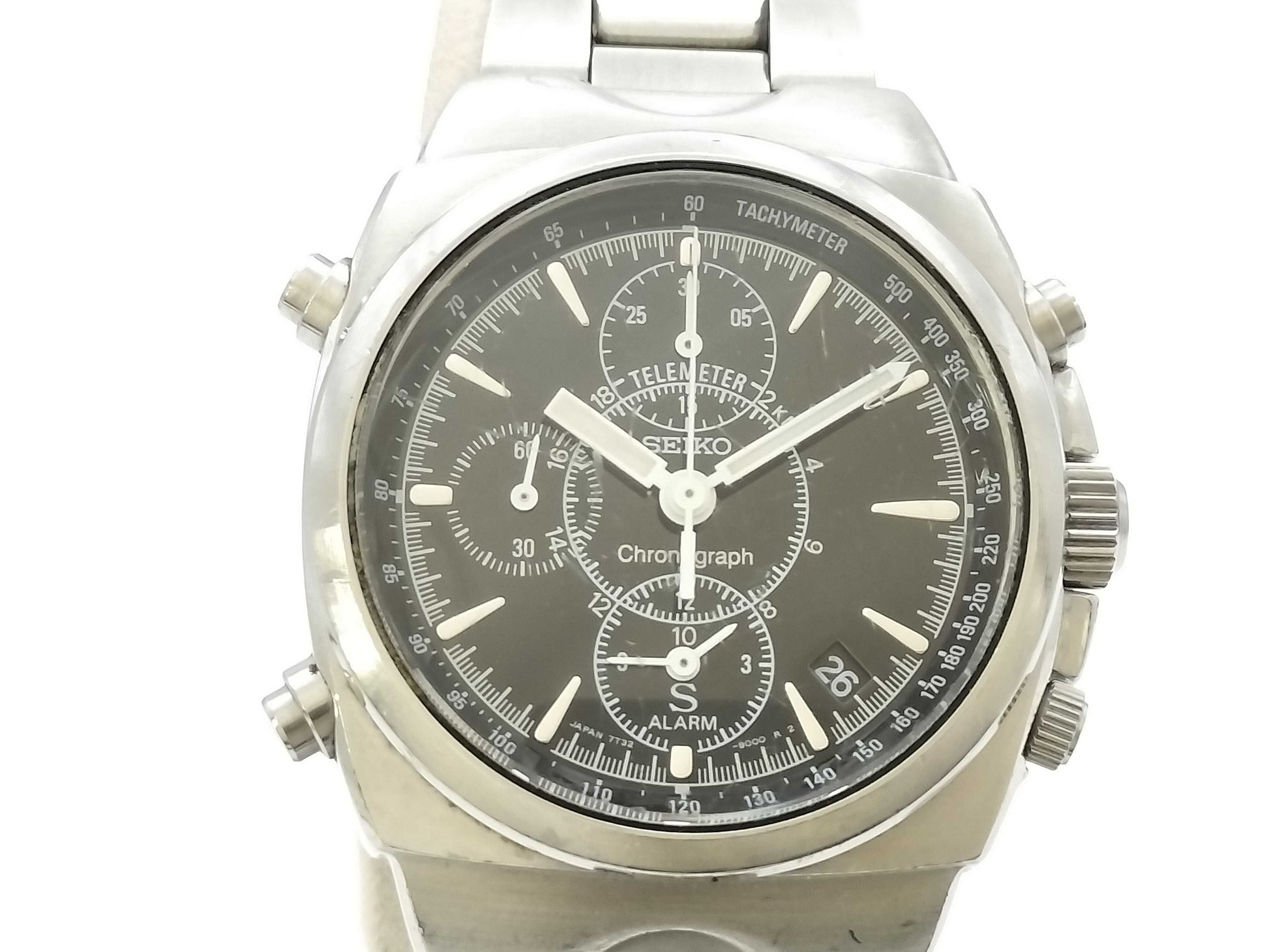 SEIKO 7T32-9000 773145 Quartz Immovable Men's Watch