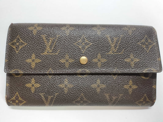 LOUIS VUITTON Monogram LOUIS VUITTON Monogram Long Wallet Wallet