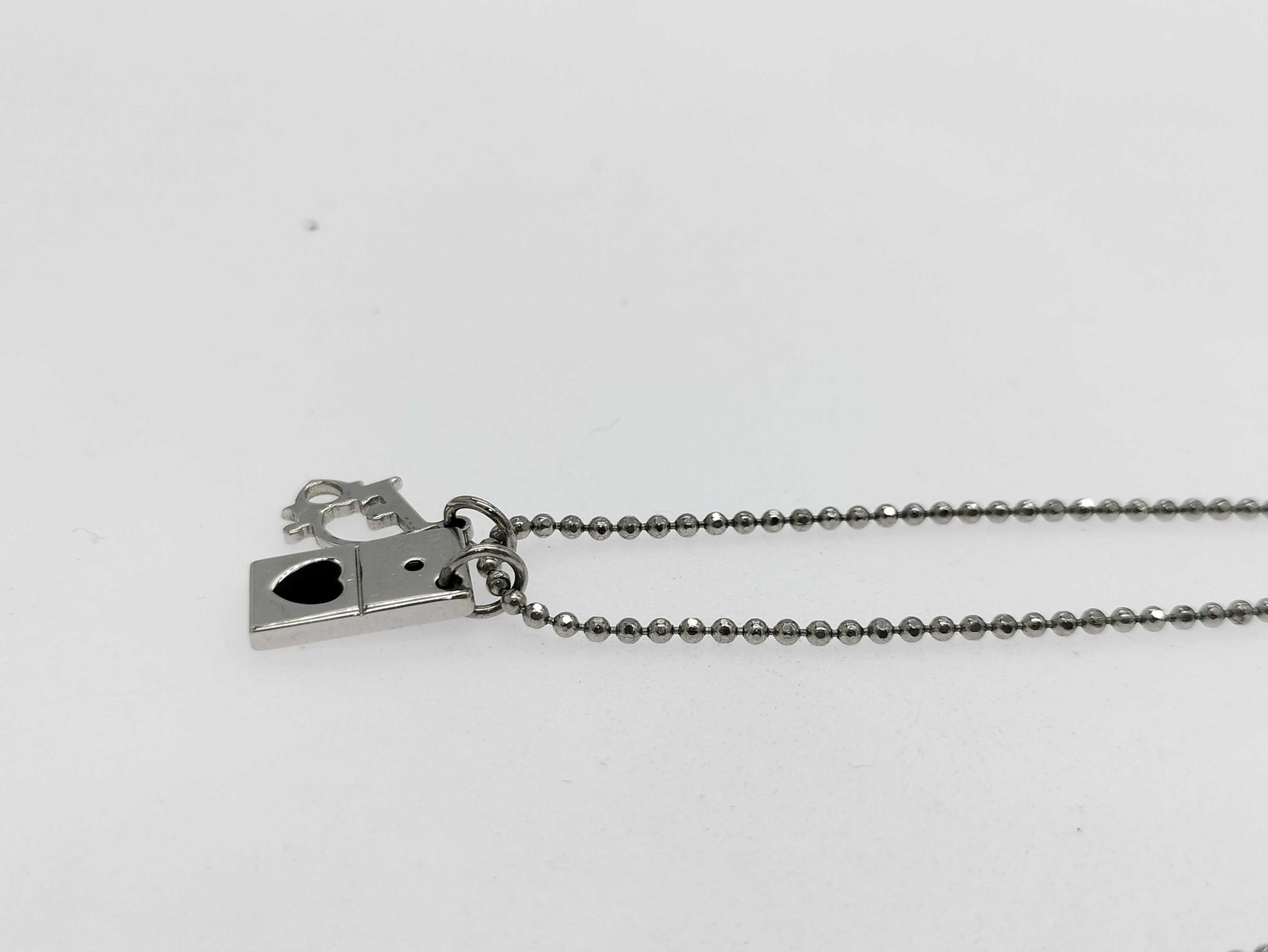 Dior Christian Dior Heart Playing Card Necklace Necklace