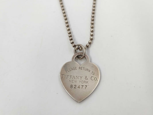 Tiffany&Co. TIFFANY&Co Heart Necklace Necklace