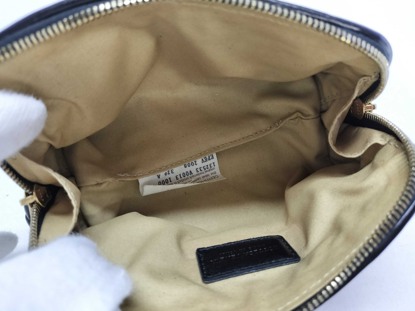 BOTTEGA VENETA Intrecciato Bottega Veneta Pouch Black Pouch