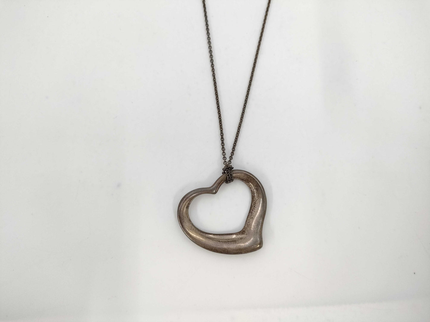 Tiffany & Co. Open Heart 925 Necklace