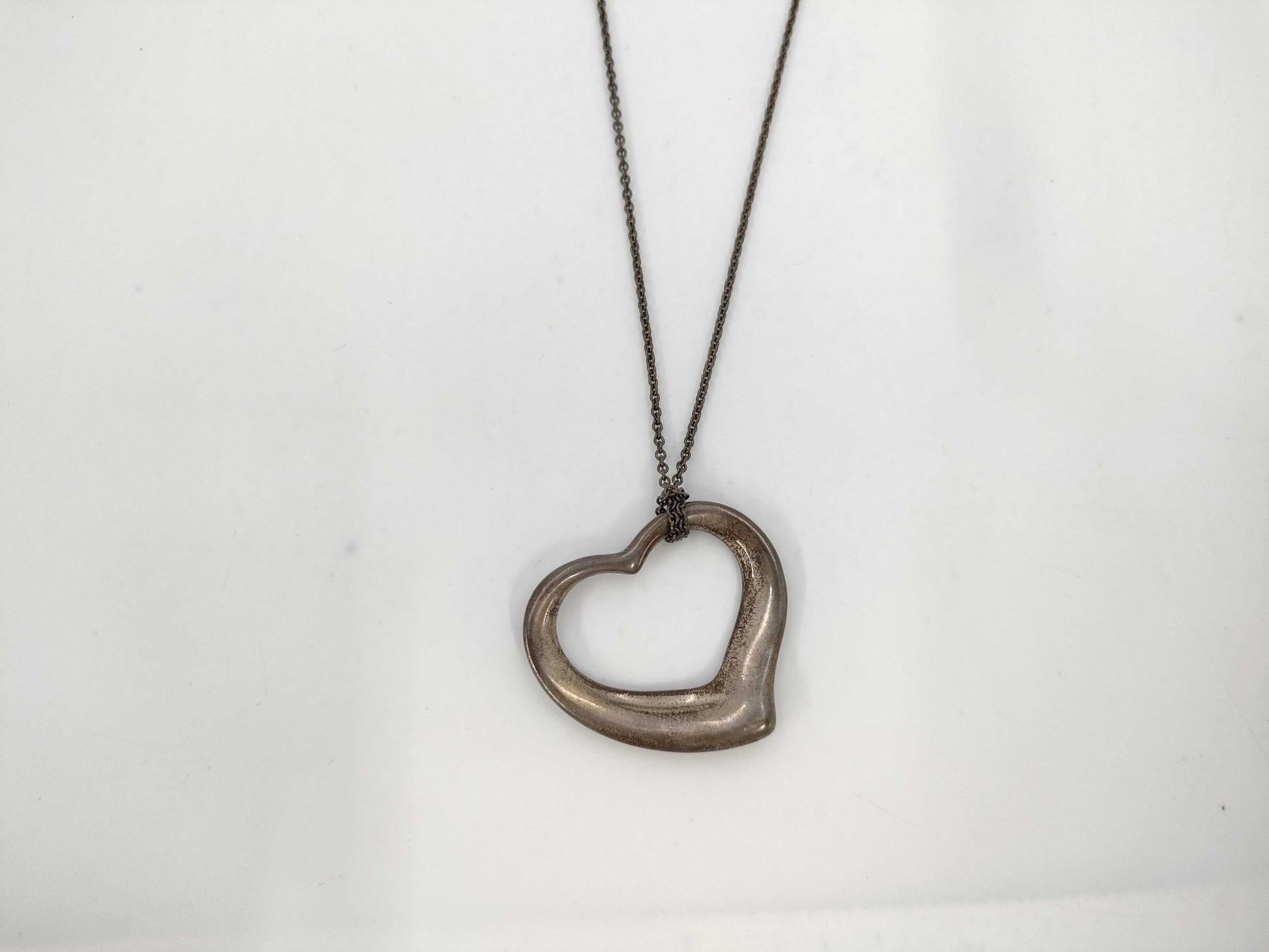 Tiffany & Co. Open Heart 925 Necklace