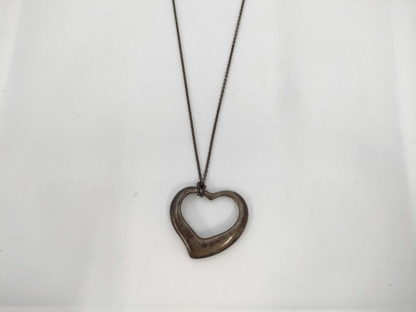 Tiffany & Co. Open Heart 925 Necklace
