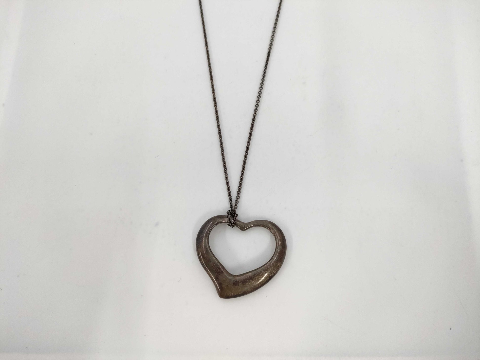 Tiffany & Co. Open Heart 925 Necklace