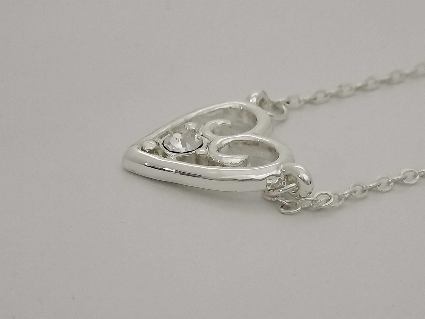 Heart Necklace Swarovski Necklace