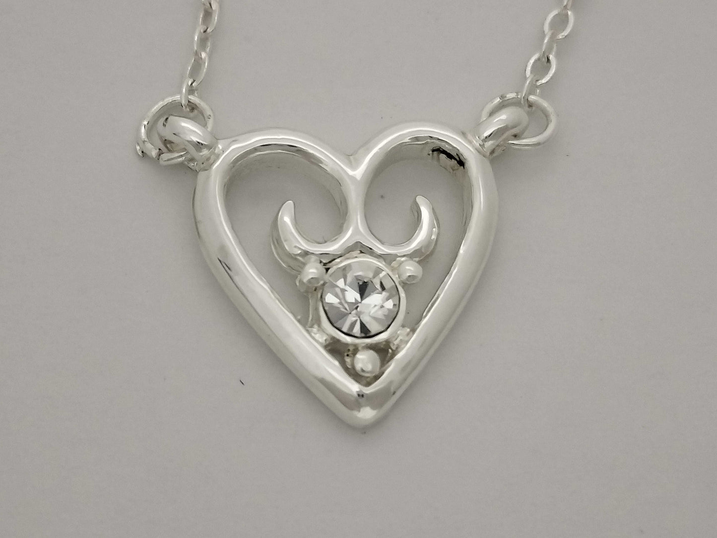 Heart Necklace Swarovski Necklace