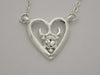 Heart Necklace Swarovski Necklace