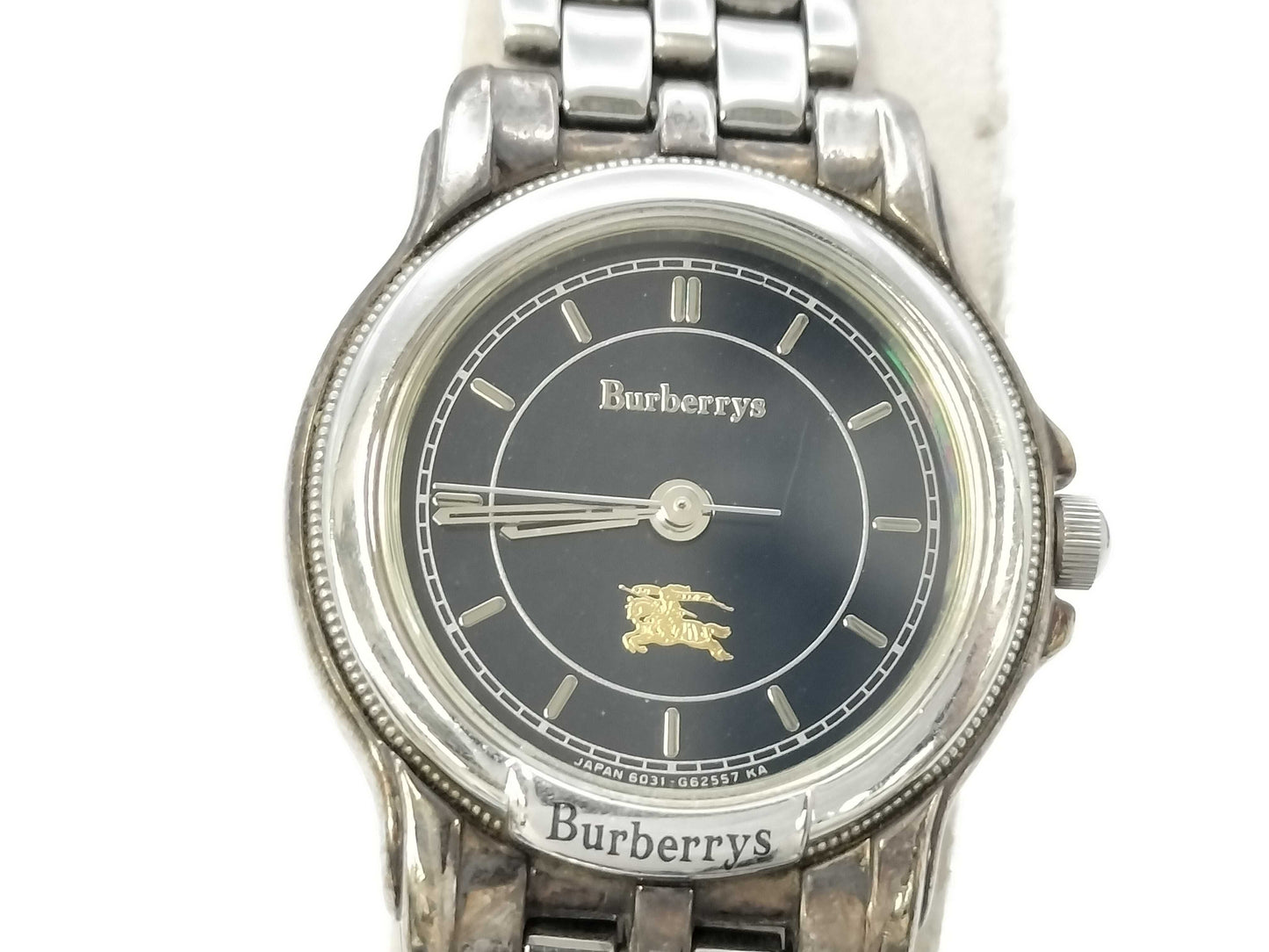Burberrys 6031-G13443 730049 Quartz Navy Dial Immovable Women's Watch