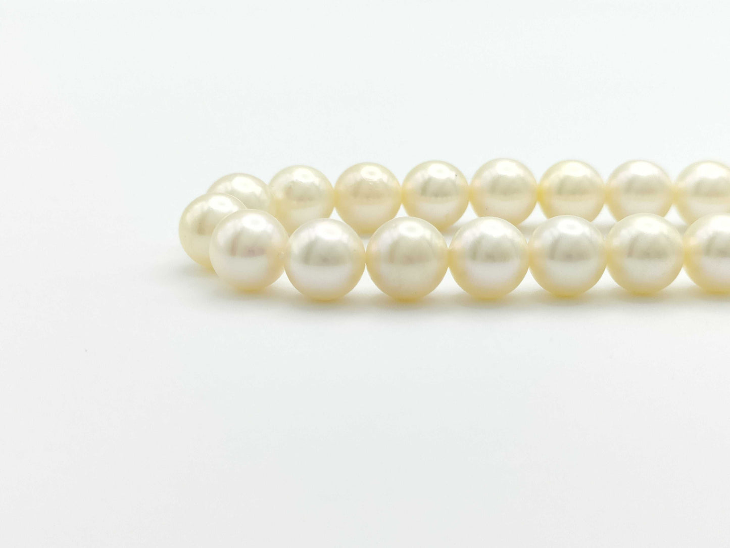 Pearl Diameter approx. 6.3-6.6mm SV 33.1g / Pearl Diameter approx. 7.8mm Pt850 2.4g Necklace