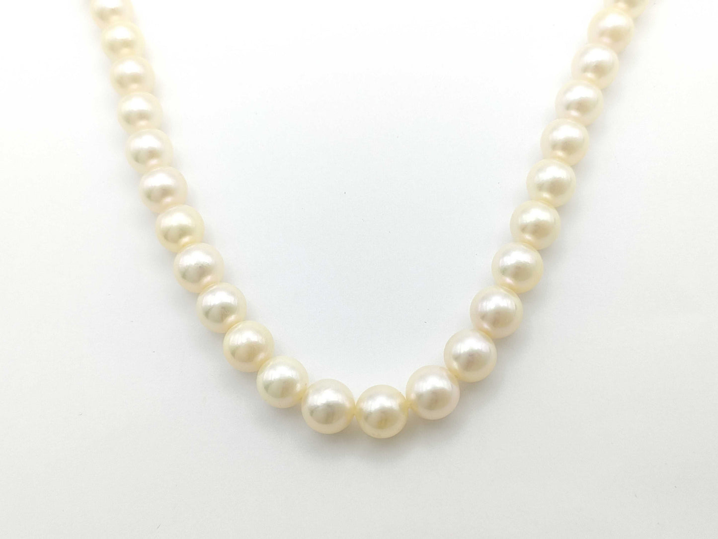 Pearl Diameter approx. 6.3-6.6mm SV 33.1g / Pearl Diameter approx. 7.8mm Pt850 2.4g Necklace