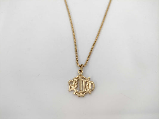 Dior Christian Dior Logo Necklace