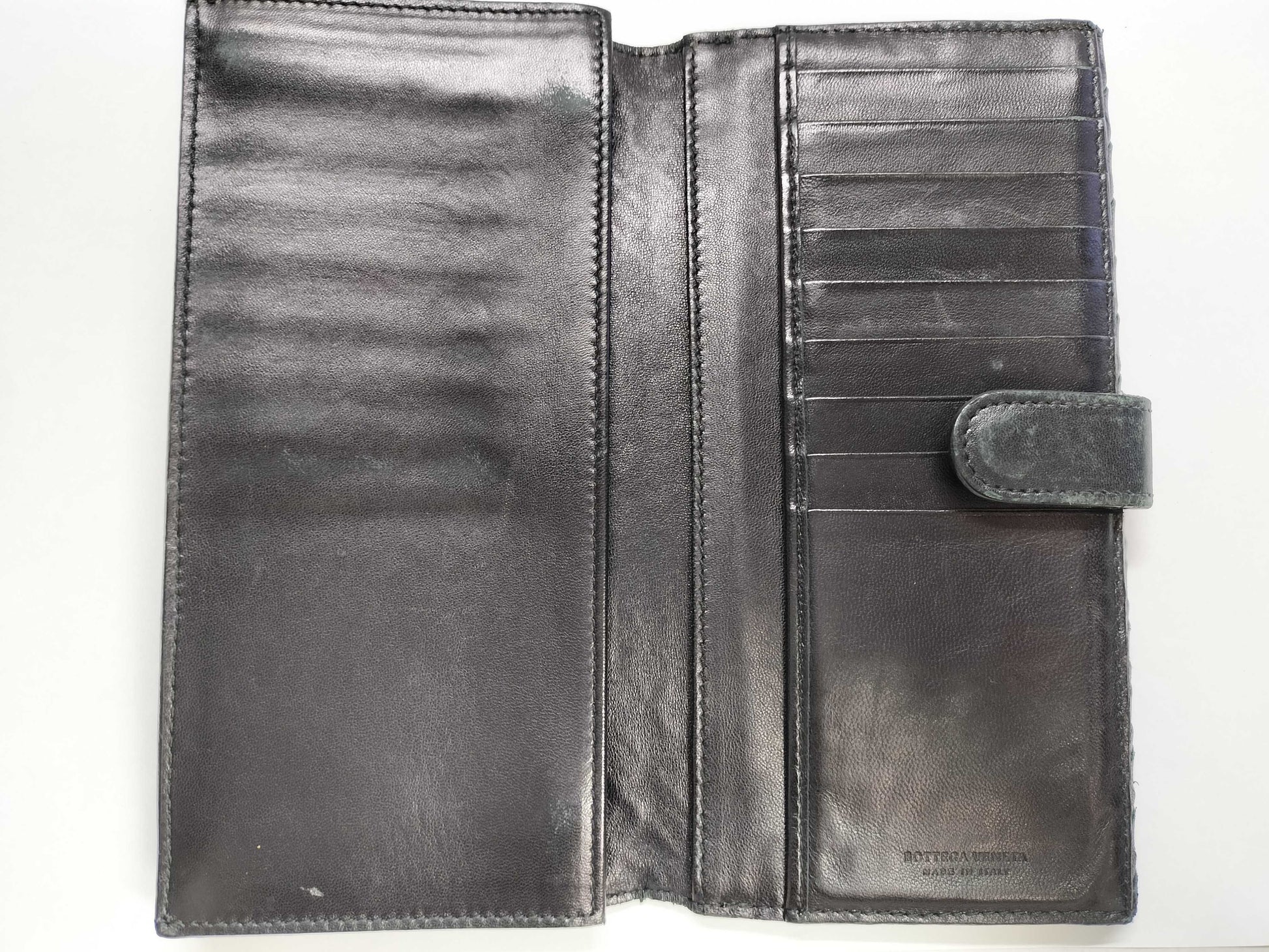 BOTTEGA VENETA Intrecciato BOTTEGA VENETA 2-Fold Long Wallet Wallet