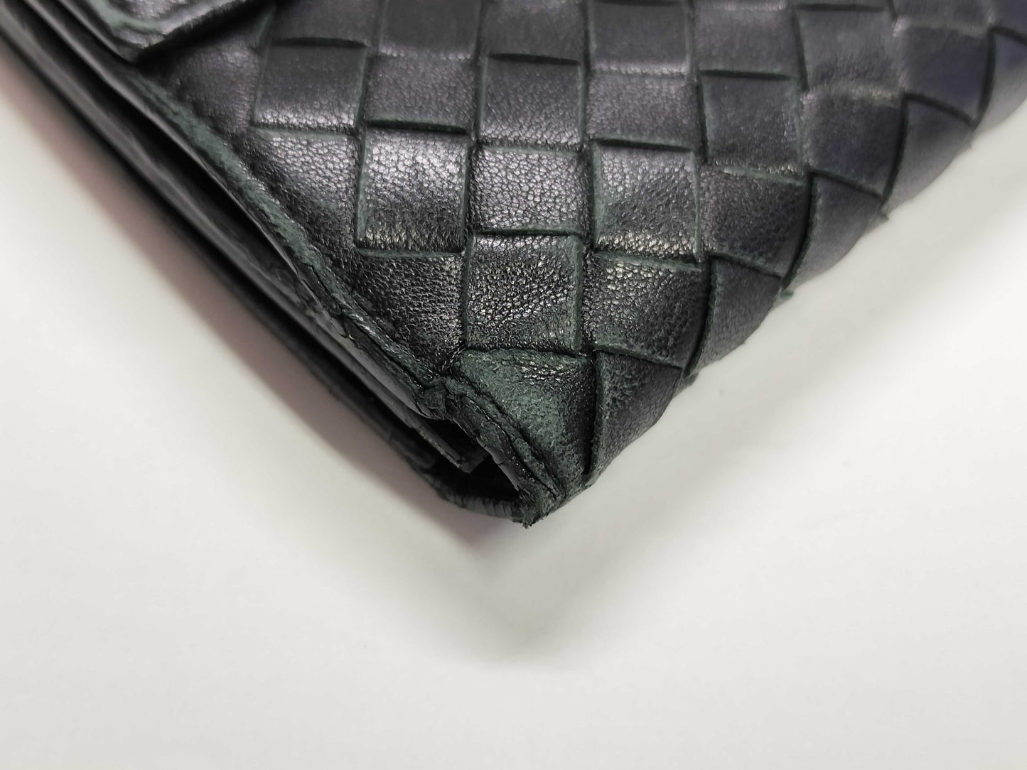 BOTTEGA VENETA Intrecciato BOTTEGA VENETA 2-Fold Long Wallet Wallet
